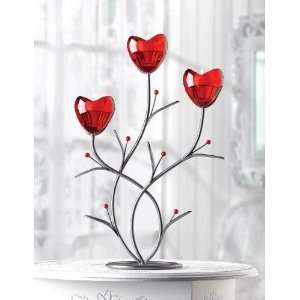  Heart Bouquet Votive Candleholder: Home & Kitchen