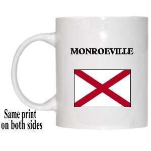  US State Flag   MONROEVILLE, Alabama (AL) Mug: Everything 