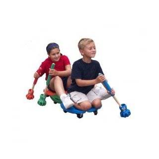  Plastic Scooter Board with Handles   16 inch Toys & Games