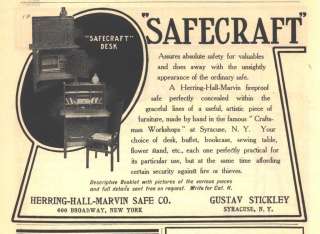1905 ad c herring hall marvin safe co stickley  