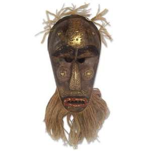  Wood mask, Akan Sun Goddess