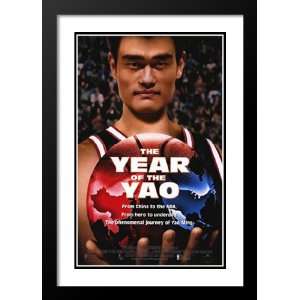  The Year of the Yao 20x26 Framed and Double Matted Movie 