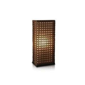  Mocca One Light Medium Partition Floor Lamp: Home 