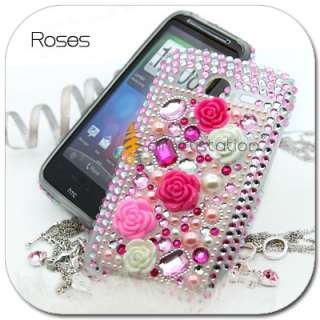 BLING Faceplate Soft Skin Case AT&T HTC Inspire 4G  