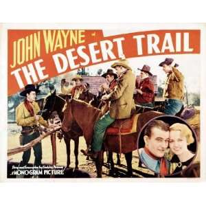 Desert Trail Poster Movie C (27 x 40 Inches   69cm x 102cm) John Wayne 