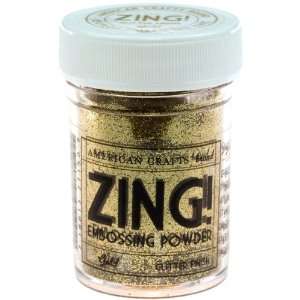  Zing Glitter Embossing Powder 1 Oz Gold   628793 Patio 
