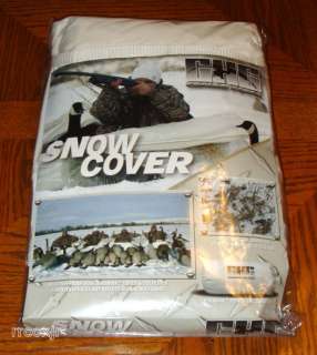   GHG GROUND FORCE LAYOUT HUNTING BLIND SNOW COVER! 700905015009  