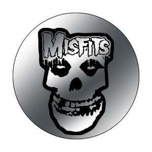  THE MISFITS SKULL BUTTON