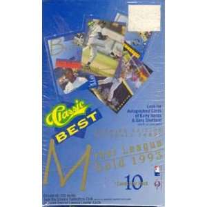  1993 Classic Best Minor League Gold Baseball Hobby Box 