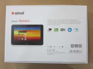The new Ainol Novo 7 Aurora (LG IPS) English Limited Edition Android 4 