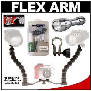  Intova StaySlim Bracket with Flex Arm with LED Mini Torch 