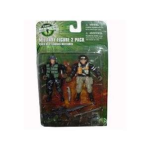   Military Action Figures   2 Pack Striker and Maverick: Toys & Games