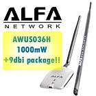 ALFAARSN19 Alfa 9dBi WiFi Booster Swivel Antenna  