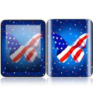 HP TouchPad Decal Skin Sticker   Patriotic Butterfly