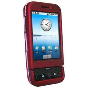  Hard Case for T Mobile G1, HTC Dream (Red): Cell Phones & Accessories