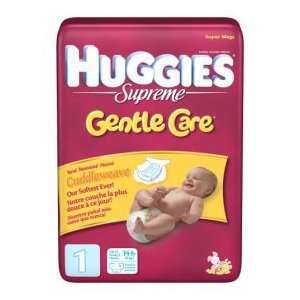  HUGGIES Supreme Gentle Care Diapers with Cuddleweave, STEP 