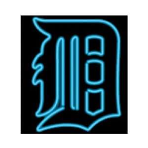  Detroit Tigers Team Logo Neon Sign: Sports & Outdoors