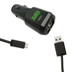  Distributors Car Charger Adapter with Genuine HTC Micro USB Data 