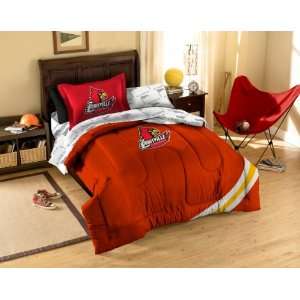  Louisville College Twin Bed in a Bag Set