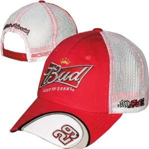   Budweiser Old School Mesh Snapback Adjustable Hat: Sports & Outdoors