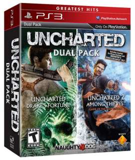 UNCHARTED DUAL PACK (UNCHARTED 1+2) PS3 GAME BRAND NEW 711719837527 