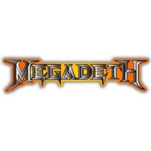  Megadeth Music car bumper sticker decal 8 x 2 
