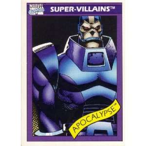  1990 Impel Marvel #80 Apocalypse Trading Card: Everything 