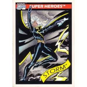  1990 Impel Marvel #24 Storm Trading Card: Everything Else