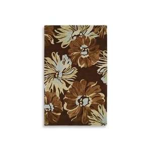  Inspiration Brown Contemporary Rug   Size: 8 x 11 Home 