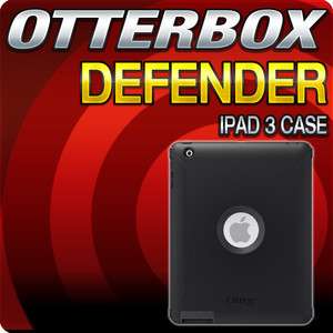 Otterbox iPad 3 Defender Case (Black) NEW Design APL2 IPADD 20 E4OTR 