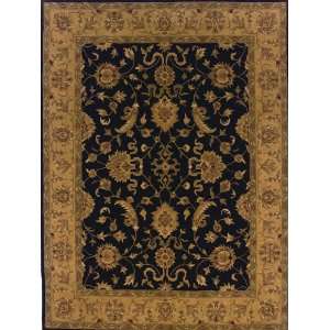   Black Gold Rug Traditional Persian 5 x 8 (35114): Home & Kitchen