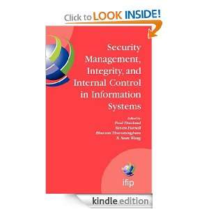 Security Management, Integrity, and Internal Control in Information 