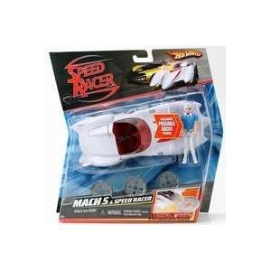   Figure   Mach 5 and Speed Racer by Hotwheels & Mattel: Toys & Games