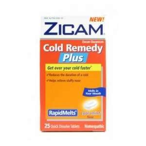  Zicam Cold Remedy Plus R M Mnt Size 25 Health & Personal 