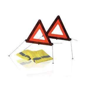    Sumex 2707125 Warning Triangle and Safety Vest Kit Automotive