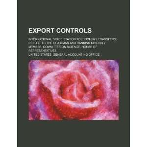  Export controls: International Space Station technology 