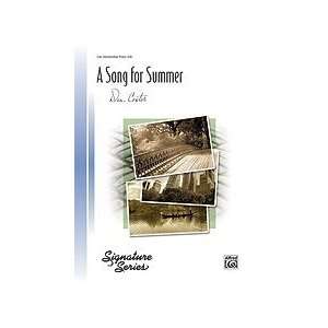  A Song for Summer Sheet