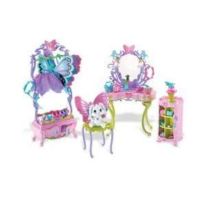  Barbie Mariposa Vanity Playset: Toys & Games