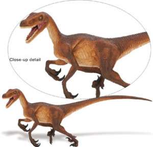 VELOCIRAPTOR Dinosaur by Safari Ltd; toy/Wild Safari  