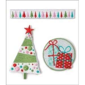    Christmas Carnival Embroidered Badges 3/Pkg Arts, Crafts & Sewing