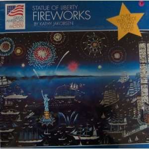  Great American Puzzle Factory; Statue of Liberty Fireworks 