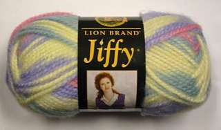 Lion Brand JIFFY knitting yarn SALEM variegated singles  