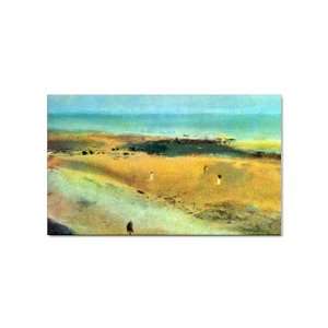  Beach at Low Tide By Edgar Degas Magnet