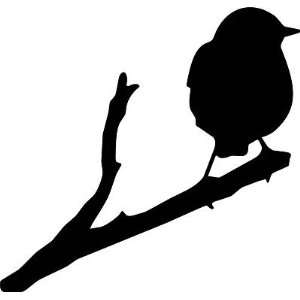 Bird on Branch Decal 1, Car, Truck Wall Sticker   Made In USA size 13 