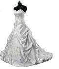 new Stock* White Wedding Dress Bride Gown Bridal Dress Size 6 8 10 