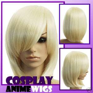 Kanekalon Blonde 0.35m Short Mediun Cosplay Wigs 92 /613  