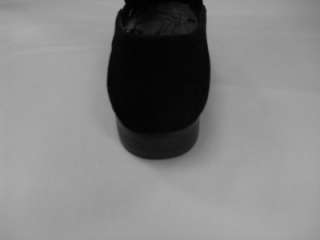 New Mens Black Encore Fiesso Suede Slipon Pointed Dress Shoes FI 3044 