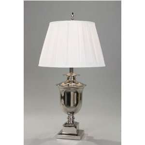 Living Well 1086PN One Light Trophy Table Lamp in Polished Nickel