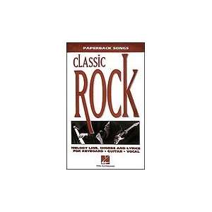  Classic Rock Paperback Songbook Musical Instruments