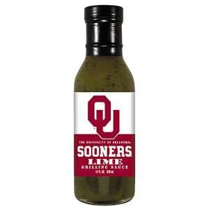  Oklahoma Sooners NCAA Lime Grilling Sauce   12oz Sports 